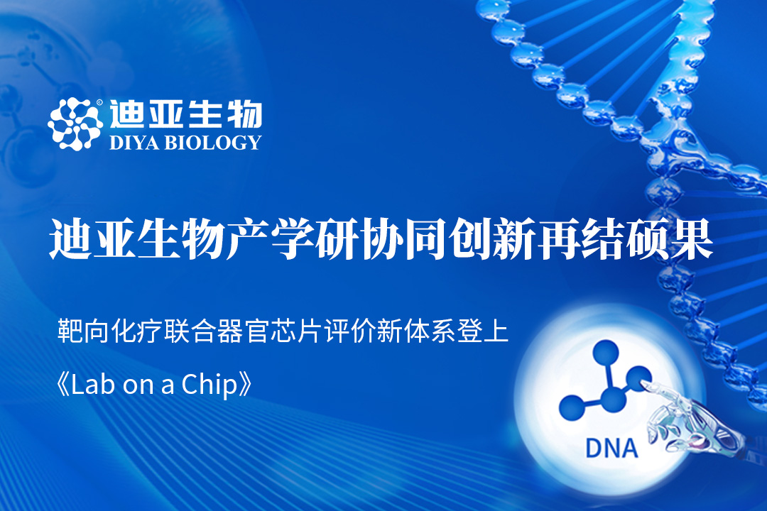 迪亚生物产学研协同创新再结硕果：靶向化疗联合器官芯片评价新体系登上《Lab on a Chip》